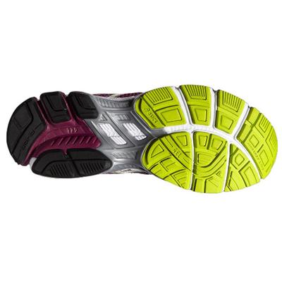 Asics Womens GT-1000 2 Running Shoes - Grape/White - main image