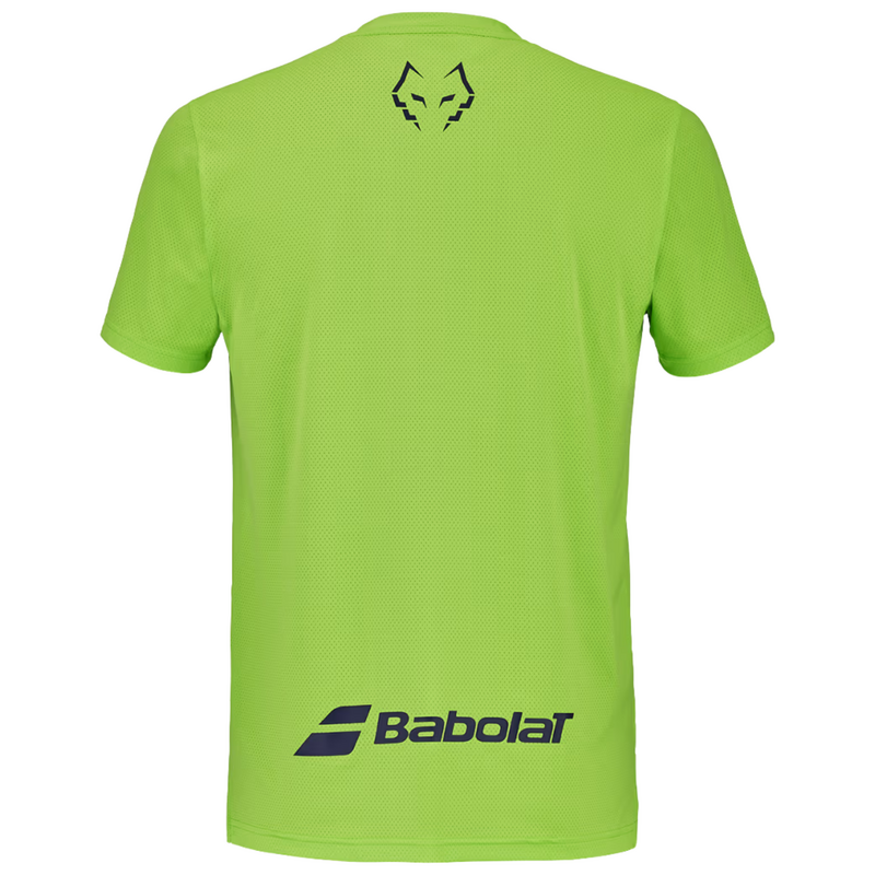 Babolat Mens Juan Lebron Padel Crew Neck Tee - Flash Green - main image