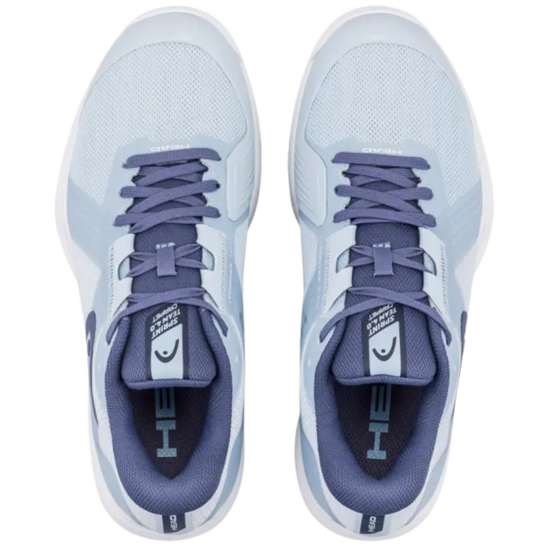 HEAD Womens Sprint Team 4.0 Carpet Tennis Shoes - Light Blue/Dark Blue - main image