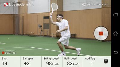 Sony Smart Sensor for Tennis Rackets