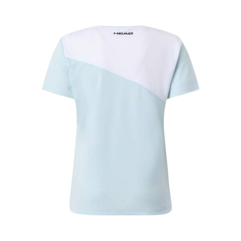 HEAD Womens Tie Break Tee - Light Blue/White - main image