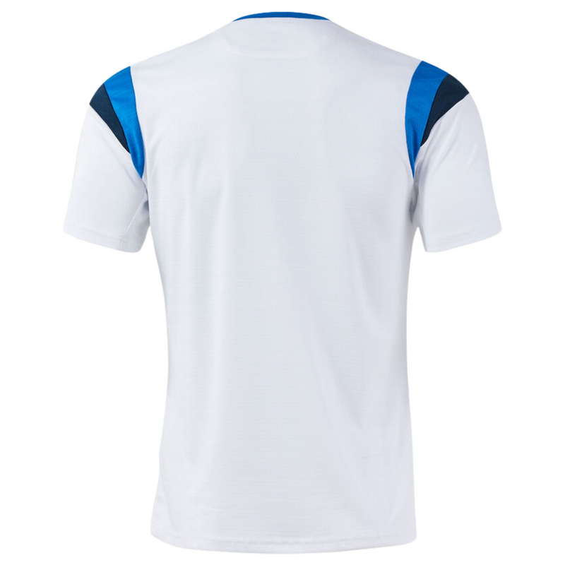 Joma Mens Terra Short Sleeve T-Shirt - White/Royal Blue - main image