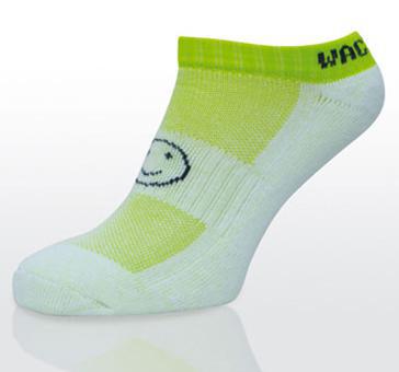 Wacky Sox Fluoro Trainer Socks (1 Pair) - Fluoro Green