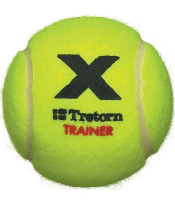 Tretorn Micro-X Yellow Trainer Balls (6 Dozen Bucket)