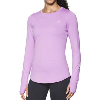 Under Armour Womens ColdGear Long-Sleeve Top - Pink - main image