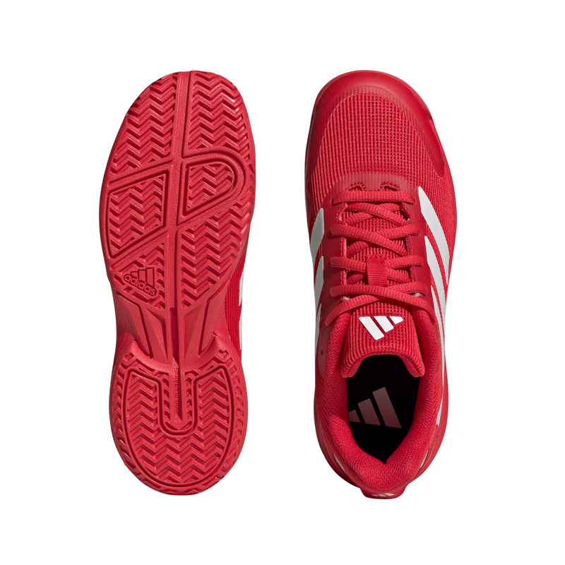 Adidas Ubersonic Kids Tennis Shoes - Lucid Red/Zero Metalic/Lucid Red - main image