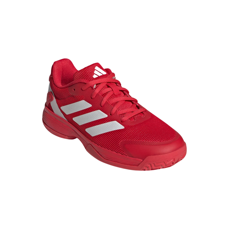Adidas Ubersonic Kids Tennis Shoes - Lucid Red/Zero Metalic/Lucid Red - main image