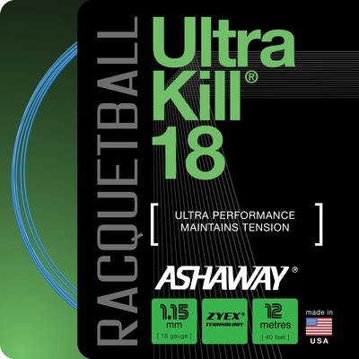 Ashaway Ultrakill 18 Racketball String Set - Blue