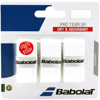 Babolat Pro Team SP Overgrips (Pack of 3) - White - main image