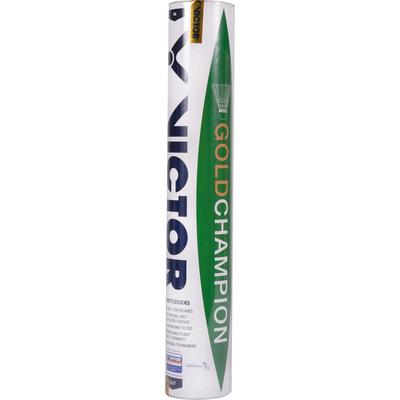 Victor Gold Champion Feather Badminton Shuttlecocks (1 Dozen) - main image