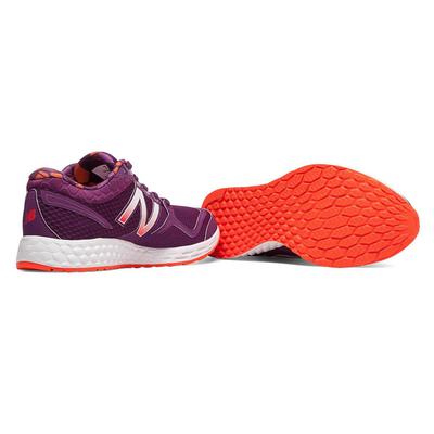 New Balance Fresh Foam Zante Womens (B) Running Shoes - Purple Cactus/Coral Pink - main image