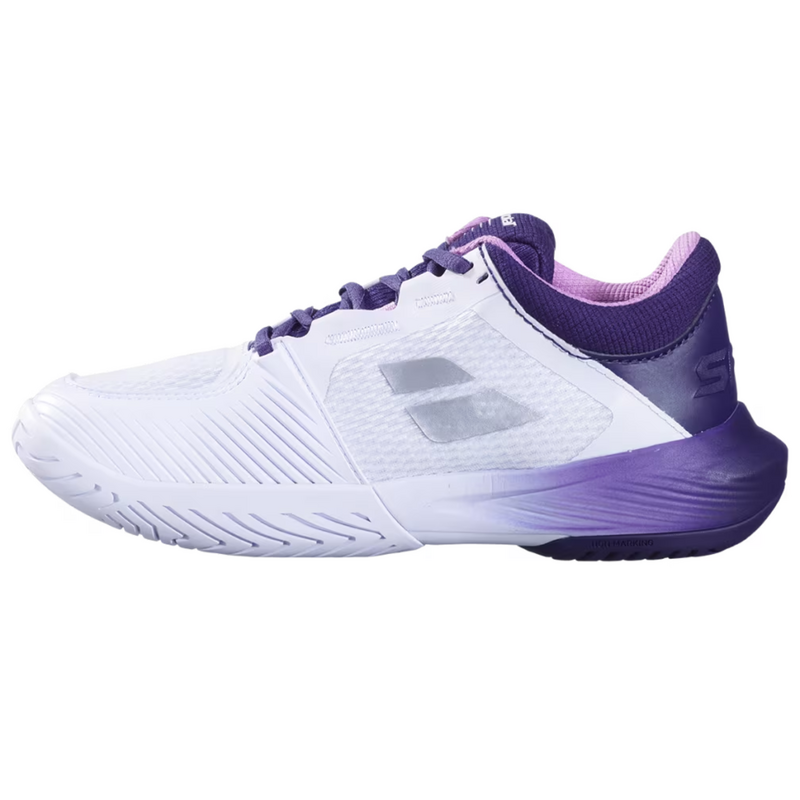 Babolat Womens SFX 4 Tennis All Court Shoes - White/Dark Purple - main image