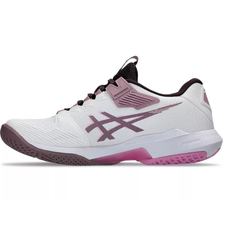 Asics Womens Solution Speed FF 4 Tennis Shoes - White/Dusty Mauve - main image