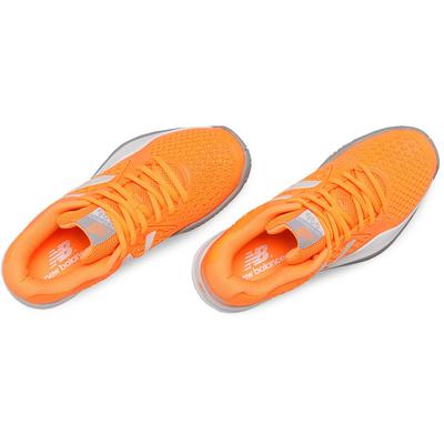 New Balance Womens 996v2 Tennis Shoes - Orange (B) - main image