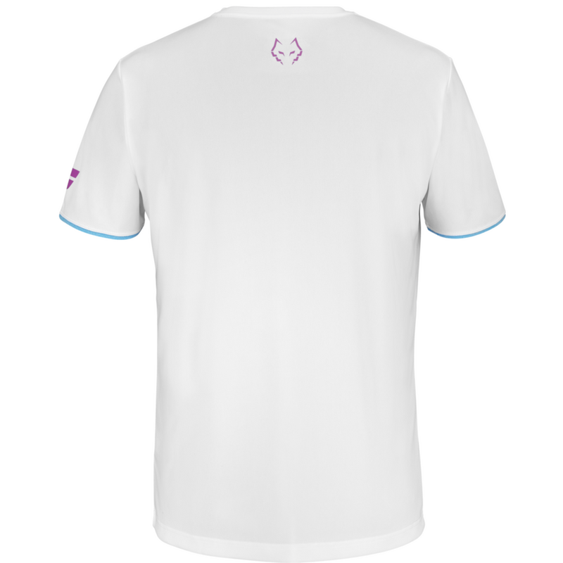 Babolat Mens Lebron Padel Crew Neck Tee - White - main image