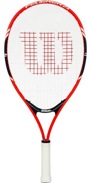 Wilson Federer 19 Inch Junior Tennis Racket (Aluminium) - Red/Black - main image