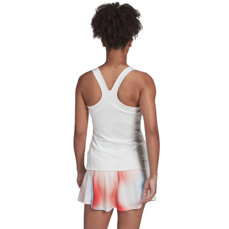 Adidas Womens Tennis Y-Tank - White - main image