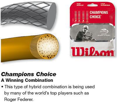 String Upgrade - Champions Choice Hybrid (Alu Power Rough/Natural Gut) - main image