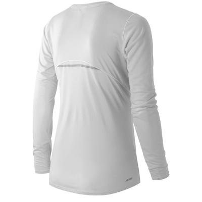 New Balance Womens Accelerate Long Sleeve Tee - White - main image