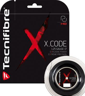 String Upgrade - Tecnifibre X-Code - Black - main image