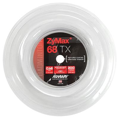 Ashaway Zymax 68 TX 200m Badminton String Reel - White - main image