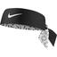 Nike Womens Dri-FIT Reversible Head Tie 4.0 - Black/White - thumbnail image 1