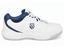 K-Swiss Mens Ultrascendor Indoor Carpet Shoes - White/Navy/Silver - thumbnail image 1