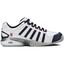 K-Swiss Mens Receiver III Indoor Carpet Tennis Shoes - White/Navy - thumbnail image 1