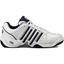 K-Swiss Mens Accomplish II LTR Tennis Shoes - White/Navy - thumbnail image 1
