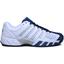 K-Swiss Mens BigShot Light 2.5 Tennis Shoes - White/Blue - thumbnail image 1