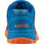 K-Swiss Mens Hypercourt Express HB Tennis Shoes - Blue/Orange - thumbnail image 4