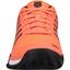 K-Swiss Mens Hypercourt Express HB Tennis Shoes - Neon Blaze/Black - thumbnail image 3