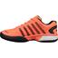 K-Swiss Mens Hypercourt Express HB Tennis Shoes - Neon Blaze/Black - thumbnail image 4
