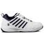 K-Swiss Mens Vendy II Omni Court Shoes - White/Navy - thumbnail image 1