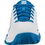 K-Swiss Mens Express Light HB Tennis Shoes - White/Brilliant Blue - thumbnail image 3