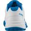 K-Swiss Mens Express Light HB Tennis Shoes - White/Brilliant Blue - thumbnail image 4