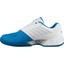 K-Swiss Mens BigShot Light 3 Tennis Shoes - White/Brilliant Blue - thumbnail image 2