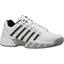 K-Swiss Mens Bigshot Light LTR Tennis Shoes - White/Black/Silver - thumbnail image 2