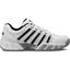 K-Swiss Mens BigShot Light LTR Omni Tennis Shoes - White/Black/Silver - thumbnail image 1