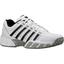 K-Swiss Mens BigShot Light LTR Omni Tennis Shoes - White/Black/Silver - thumbnail image 2