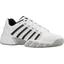 K-Swiss Mens Bigshot Light LTR Carpet Tennis Shoes - White/Black/Silver - thumbnail image 2