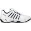 K-Swiss Mens Accomplish III Tennis Shoes - White/Navy - thumbnail image 1
