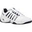 K-Swiss Mens Accomplish III Tennis Shoes - White/Navy