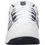 K-Swiss Mens Accomplish III Tennis Shoes - White/Navy - thumbnail image 3