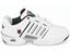 K-Swiss Mens Stabilor Omni Tennis Shoes - White/Navy/Red - thumbnail image 1