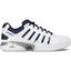 K-Swiss Mens Receiver IV Tennis Shoes - White/Navy - thumbnail image 1
