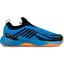 K-Swiss Mens Aero Knit Tennis Shoes - Brilliant Blue/Neon Orange - thumbnail image 1