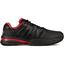K-Swiss Mens Ultrashot 2 HB Tennis Shoes - Black/Lollipop - thumbnail image 1