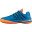 K-Swiss Mens Ultrashot 2 HB Tennis Shoes - BrilliantBlue/NeonOrange - thumbnail image 2