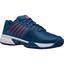 K-Swiss Mens Express Light 2 HB Tennis Shoes - Dark Blue/Red - thumbnail image 2